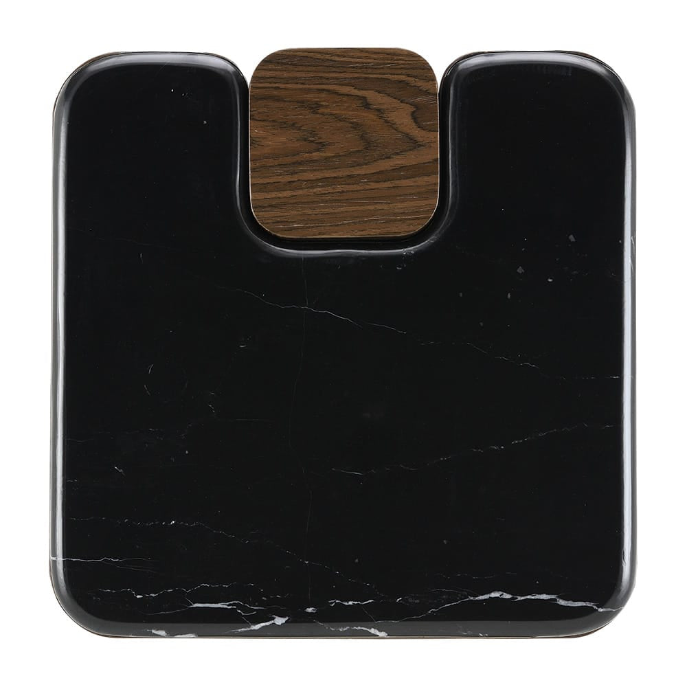 ACME Furniture - Dana - End Table w/Natural Marble - Natural Marble Top & Dark Walnut - LV04596 view 3