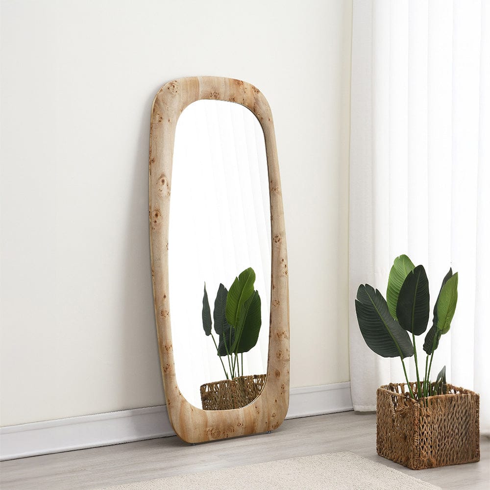 ACME Furniture - Dana - Floor Mirror - Light Oak  - AC03023 view 3
