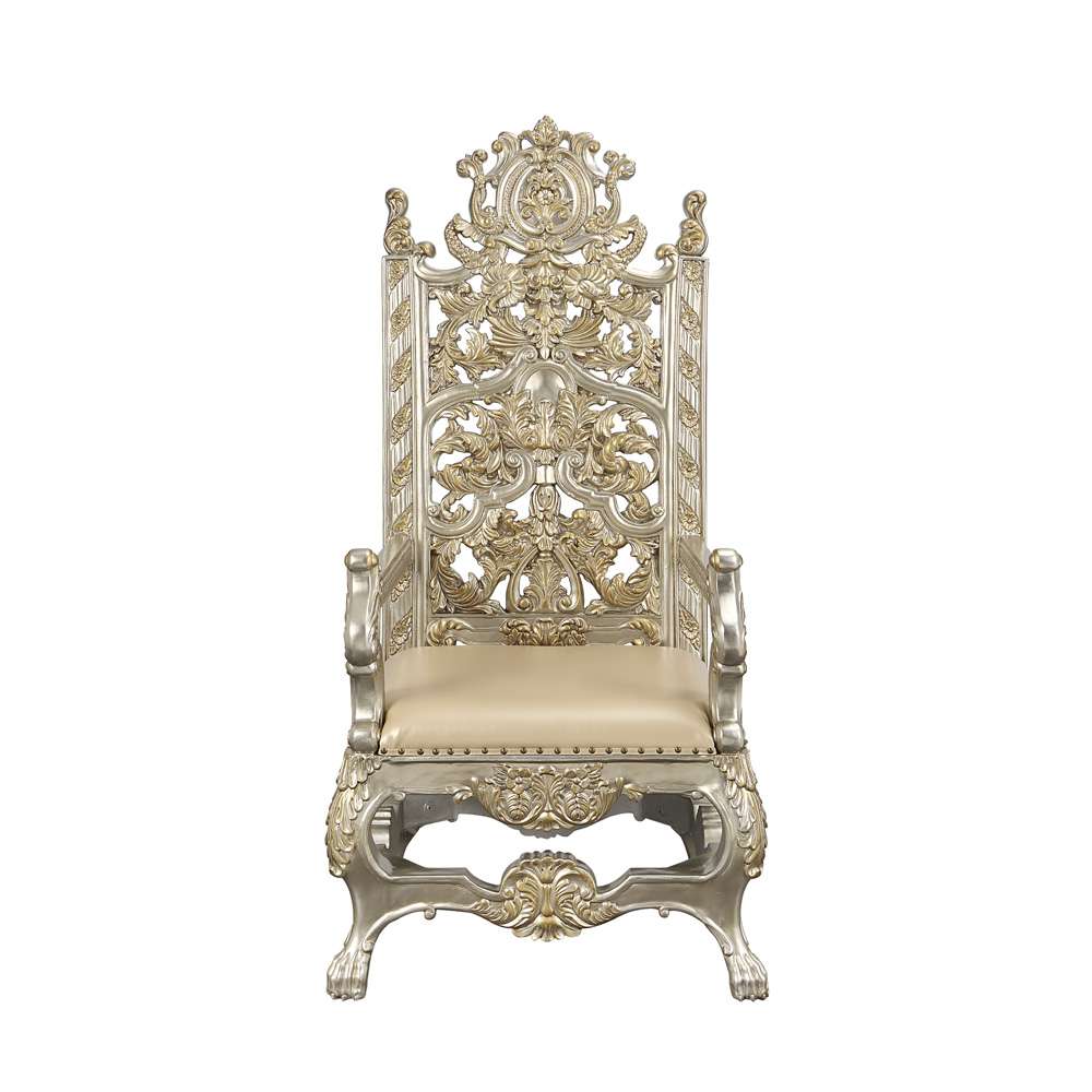 ACME Furniture - Danae Arm Chair (Set of 2) - Champagne & Gold - DN01199 view 2