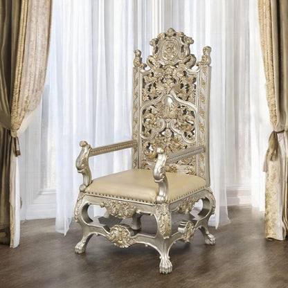 ACME Furniture - Danae Arm Chair (Set of 2) - Champagne & Gold - DN01199 view 6