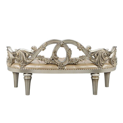 ACME Furniture - Danae Bench - Champagne & Gold - BD01239 veiw 5