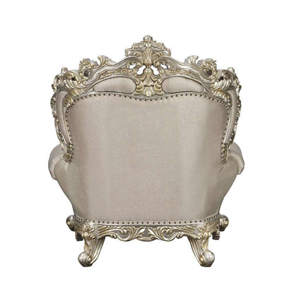 ACME Furniture - Danae Chair w/2 Pillows - Champagne & Gold - LV01195 veiw 4