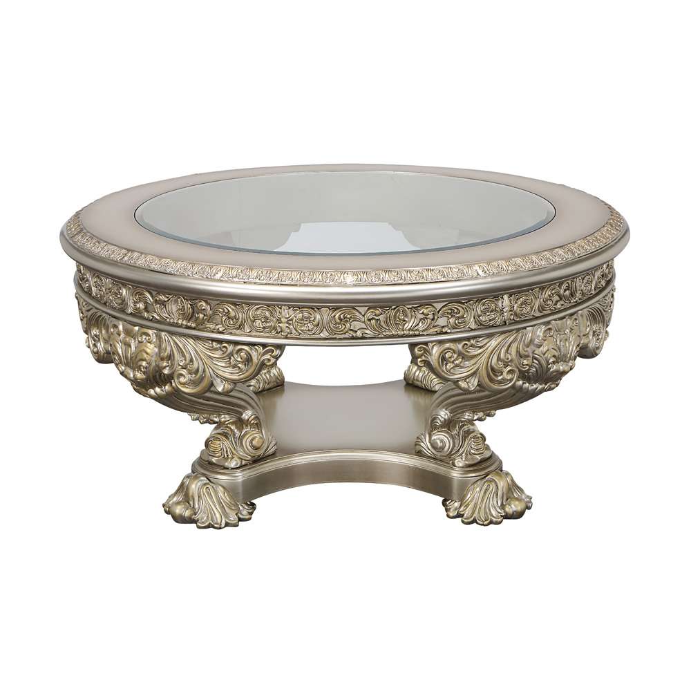 ACME Furniture - Danae Coffee Table - Champagne & Gold - LV01202 veiw 2