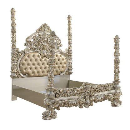 ACME Furniture - Danae Eastern King Bed - Champagne & Gold - BD01234EK veiw 1