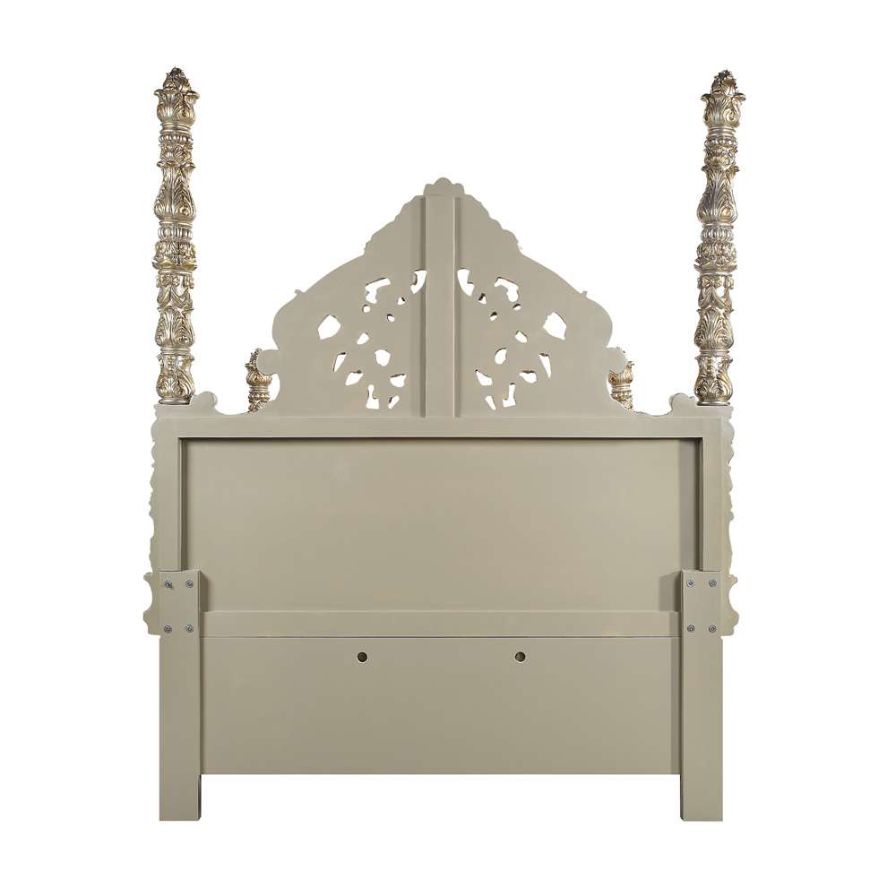 ACME Furniture - Danae Eastern King Bed - Champagne & Gold - BD01234EK veiw 4