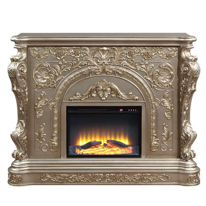 ACME Furniture - Danae Fireplace - Antique Silver - AC01618 veiw 3