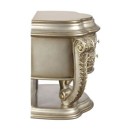 ACME Furniture - Danae Nightstand - Champagne & Gold - BD01235 view 3