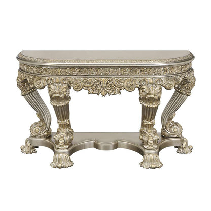 ACME Furniture - Danae Sofa Table - Champagne & Gold - LV01204 veiw 2