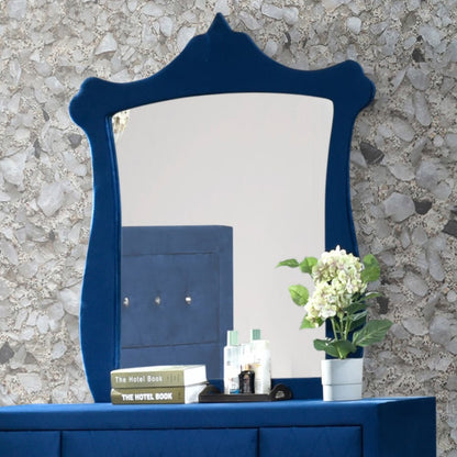 ACME Furniture - Dante - Mirror - Blue Velvet - 24224 view 2