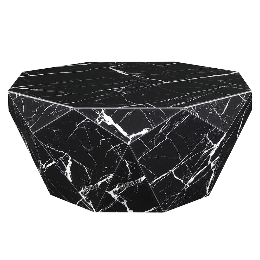 ACME Furniture - Dara - Coffee Table - Glass Top & Black  - LV03625 view 1