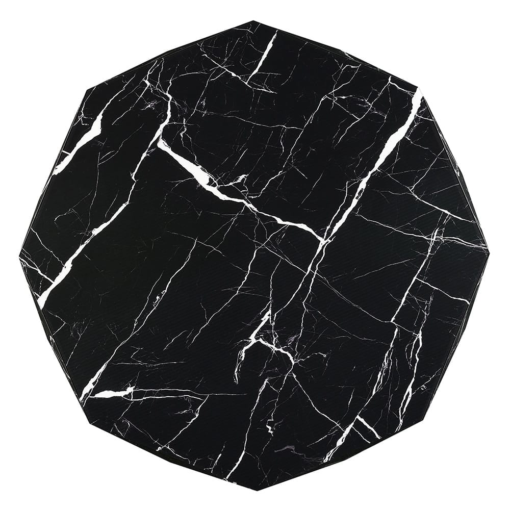 ACME Furniture - Dara - Coffee Table - Glass Top & Black  - LV03625 view 2