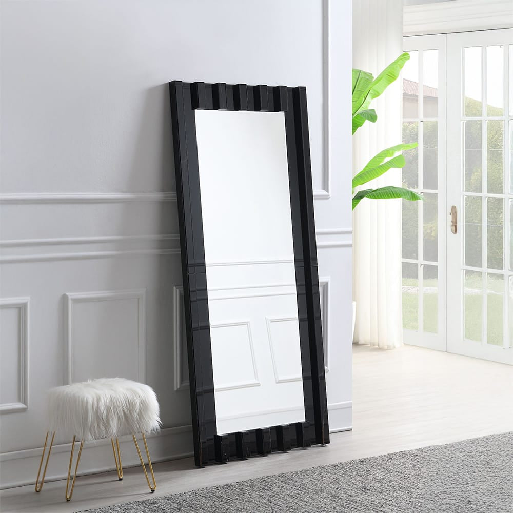 ACME Furniture - Dara - Floor Mirror - Black  - AC03021 view 3