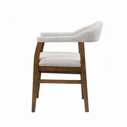 ACME Furniture - Darcy Side Chair (Set of 2) - Dark Walnut Finish - DN03096 view 4