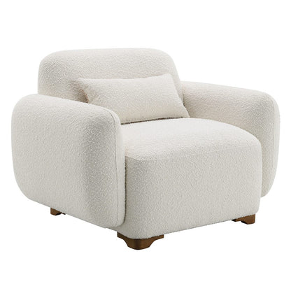 ACME Furniture - Darius - Chair w/Pillow - Beige Boucle - LV04542 view 1