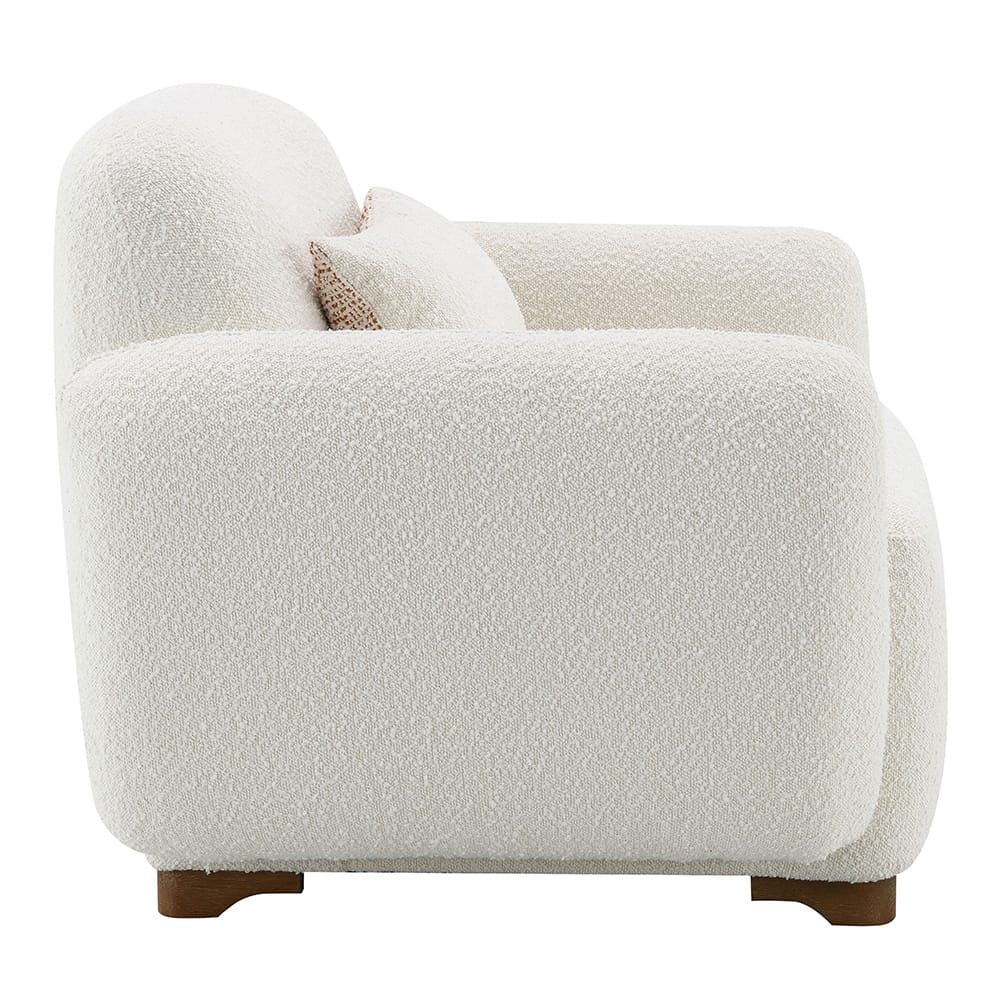 ACME Furniture - Darius - Chair w/Pillow - Beige Boucle - LV04542 view 5