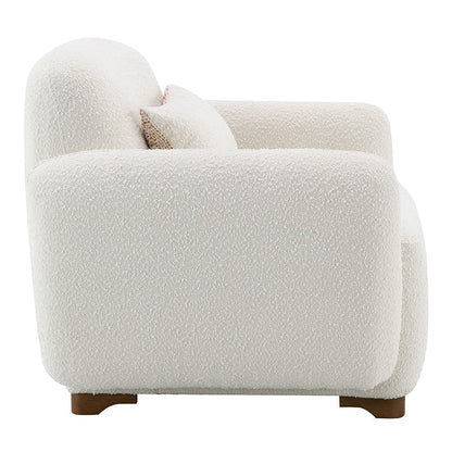 ACME Furniture - Darius - Chair w/Pillow - Beige Boucle - LV04542 view 5