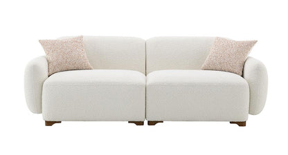 ACME Furniture - Darius Sofa w/2 Pillows - Beige Boucle - LV04540 veiw 2