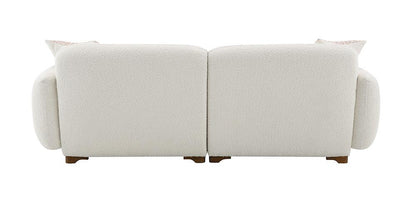 ACME Furniture - Darius Sofa w/2 Pillows - Beige Boucle - LV04540 veiw 4