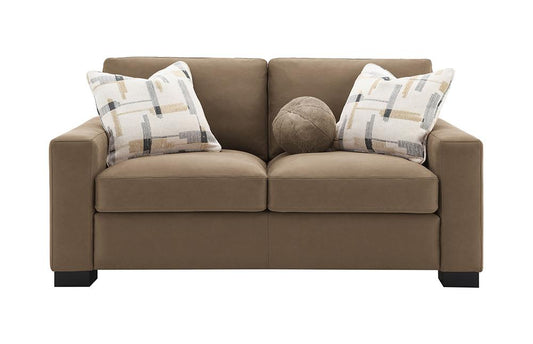 ACME Furniture - Darya Loveseat w/3 Pillows - Brown Suede Fabric - LV04531 veiw 1