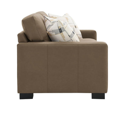 ACME Furniture - Darya Loveseat w/3 Pillows - Brown Suede Fabric - LV04531 veiw 3
