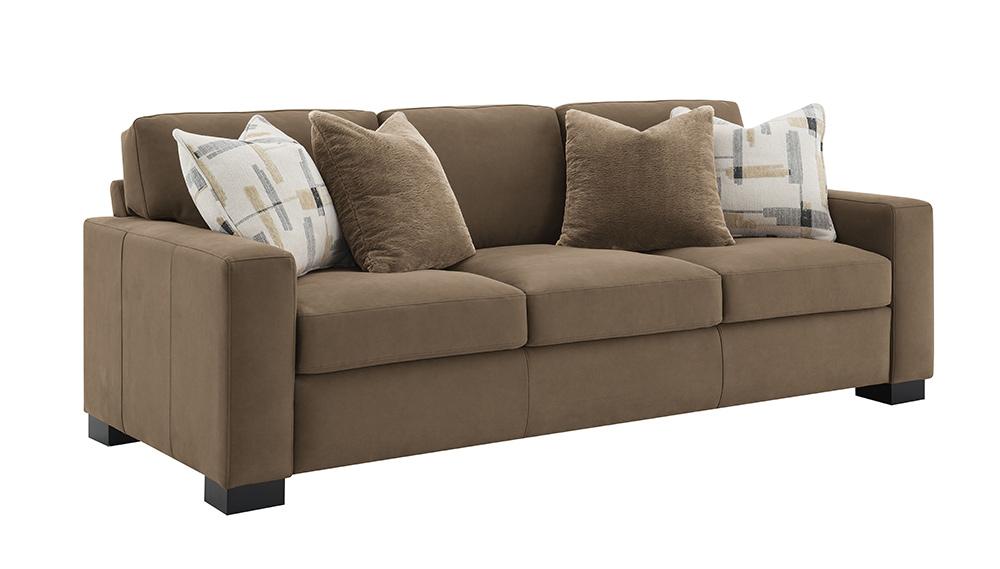 ACME Furniture - Darya Sofa w/4 Pillows - Brown Suede Fabric - LV04530 view 2