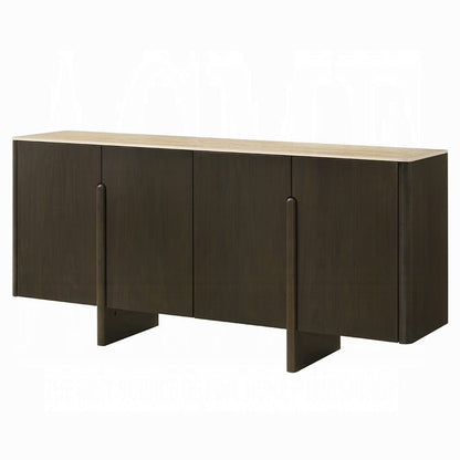 ACME Furniture - Davita - Server w/Ceramic Top - Ceramic & Walnut - DN04498 view 1