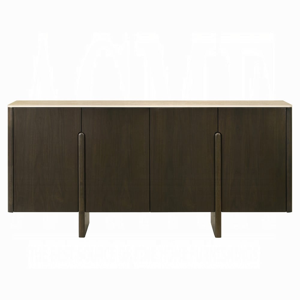 ACME Furniture - Davita - Server w/Ceramic Top - Ceramic & Walnut - DN04498 view 2