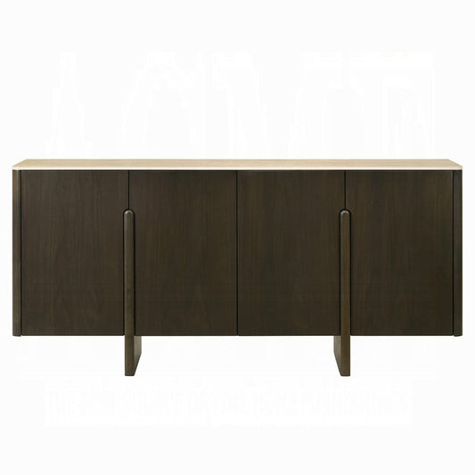 ACME Furniture - Davita - Server w/Ceramic Top - Ceramic & Walnut - DN04498 view 2