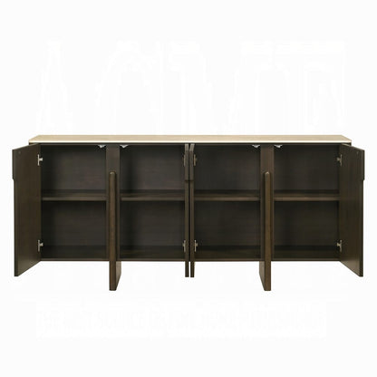 ACME Furniture - Davita - Server w/Ceramic Top - Ceramic & Walnut - DN04498 view 3