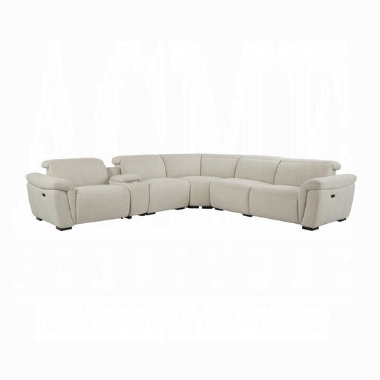 ACME Furniture - Dayana Power Motion Sectional Sofa - Beige Boucle - LV02680 view 1