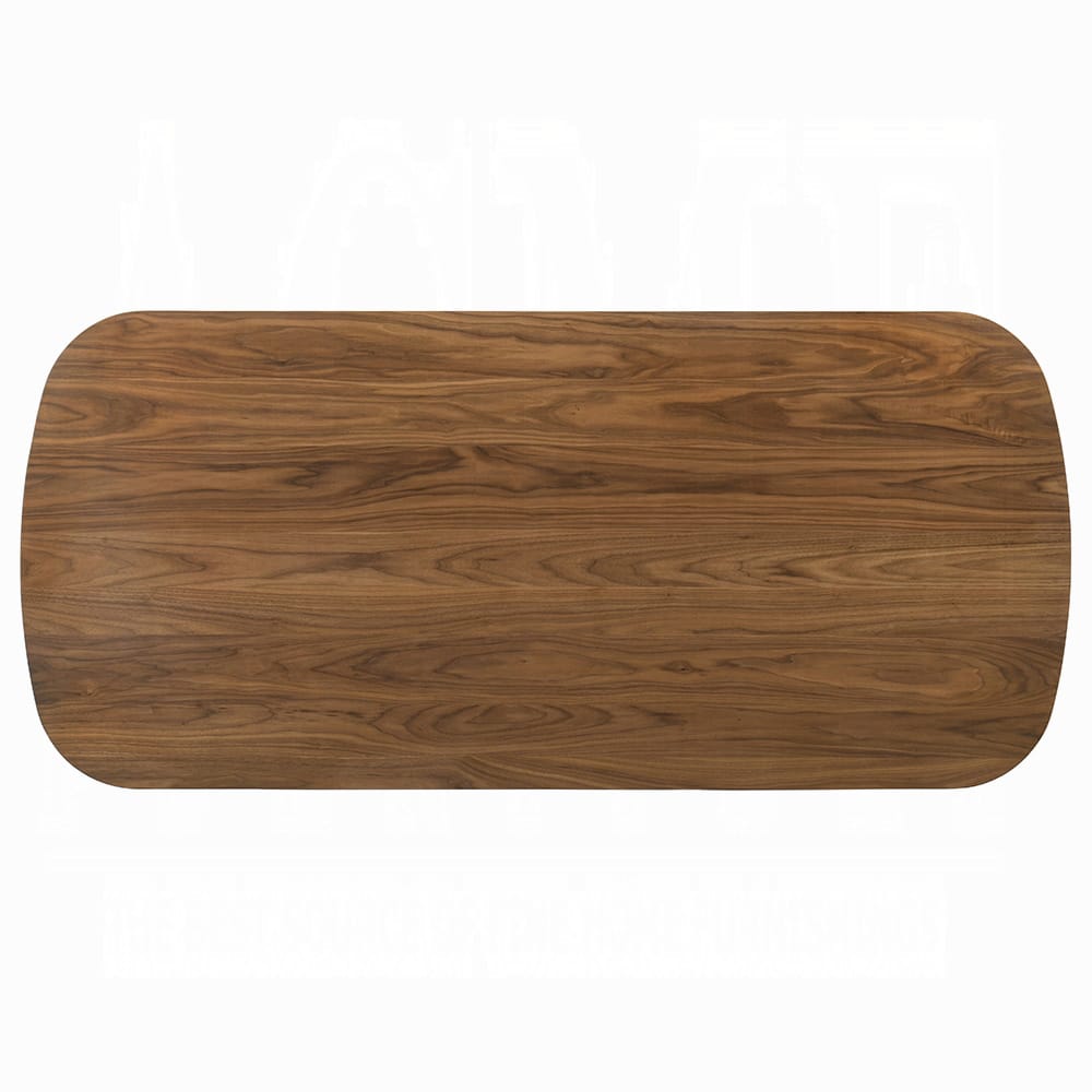ACME Furniture - Delina - Dining Table - Chenille & Walnut - DN04585 view 3