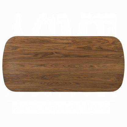 ACME Furniture - Delina - Dining Table - Chenille & Walnut - DN04585 view 3
