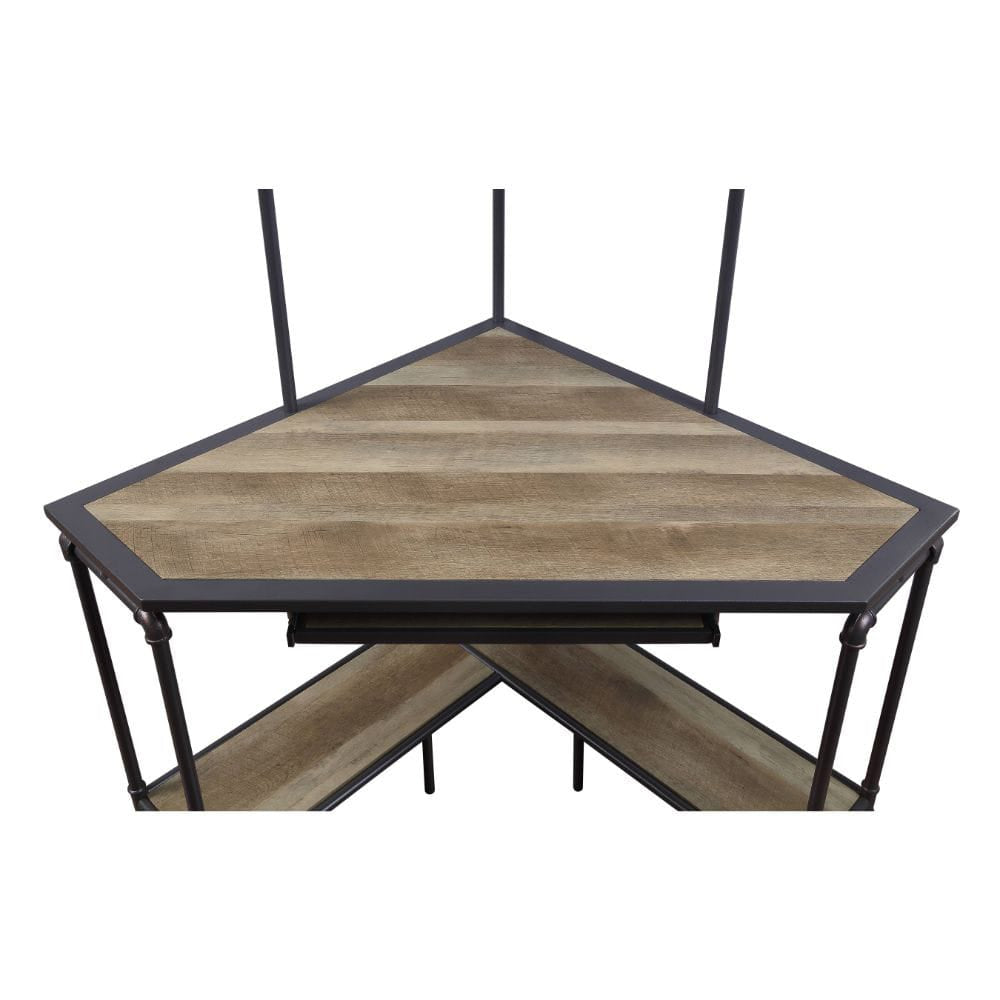 ACME Furniture - Deliz - Computer Desk w/USB - Sand gray - 92620 view 3