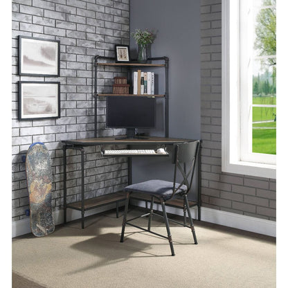 ACME Furniture - Deliz - Computer Desk w/USB - Sand gray - 92620 view 4