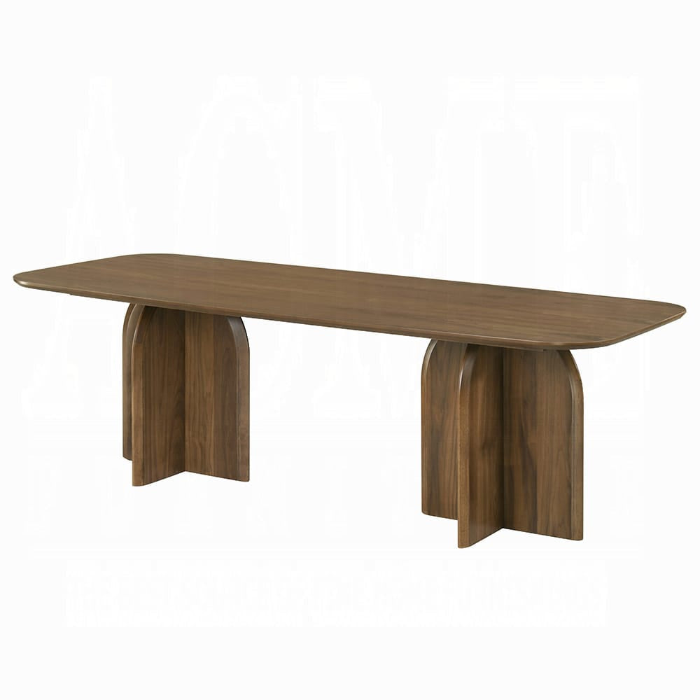 ACME Furniture - Delmon - Dining Table  - Dark Walnut - DN06270 view 1
