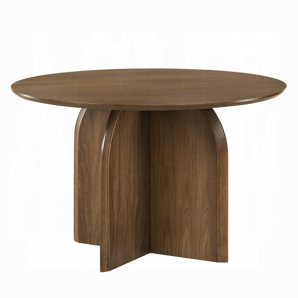 ACME Furniture - Delmon - Round Dining Table  - Dark Walnut - DN06275 view 1