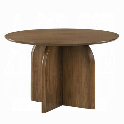 ACME Furniture - Delmon - Round Dining Table  - Dark Walnut - DN06275 view 1