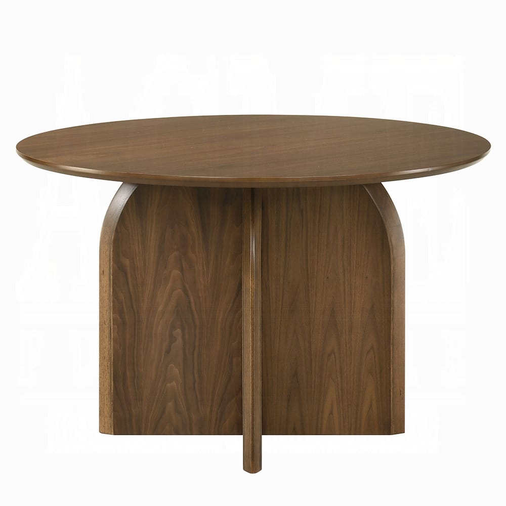 ACME Furniture - Delmon - Round Dining Table  - Dark Walnut - DN06275 view 2