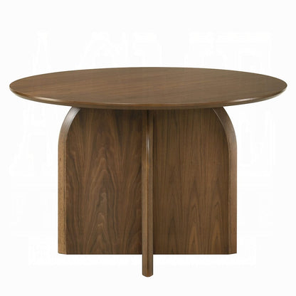 ACME Furniture - Delmon - Round Dining Table  - Dark Walnut - DN06275 view 2