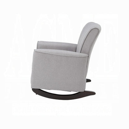 ACME Furniture - Denzell Rocking Chair - Gray Linen - AC02185 view 3