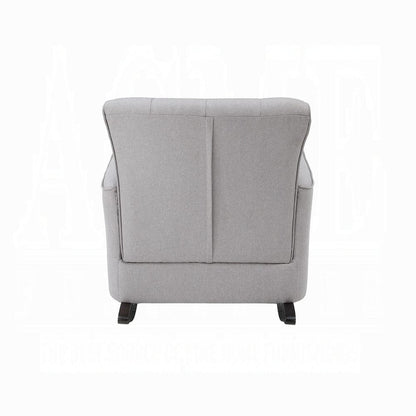 ACME Furniture - Denzell Rocking Chair - Gray Linen - AC02185 view 4