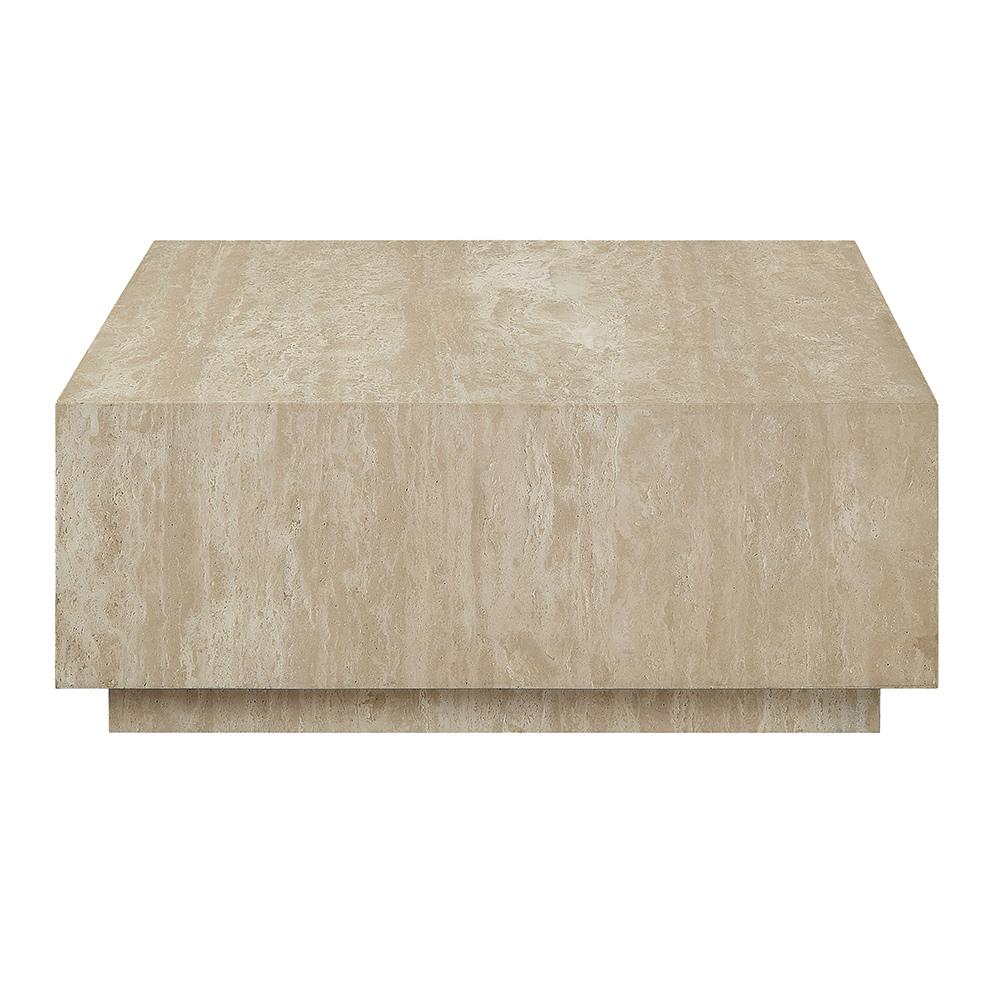 ACME Furniture - Deon Coffee Table - Beige Travertine - LV04245 view 1