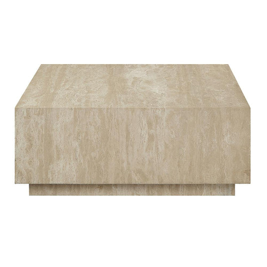 ACME Furniture - Deon Coffee Table - Beige Travertine - LV04245 view 1