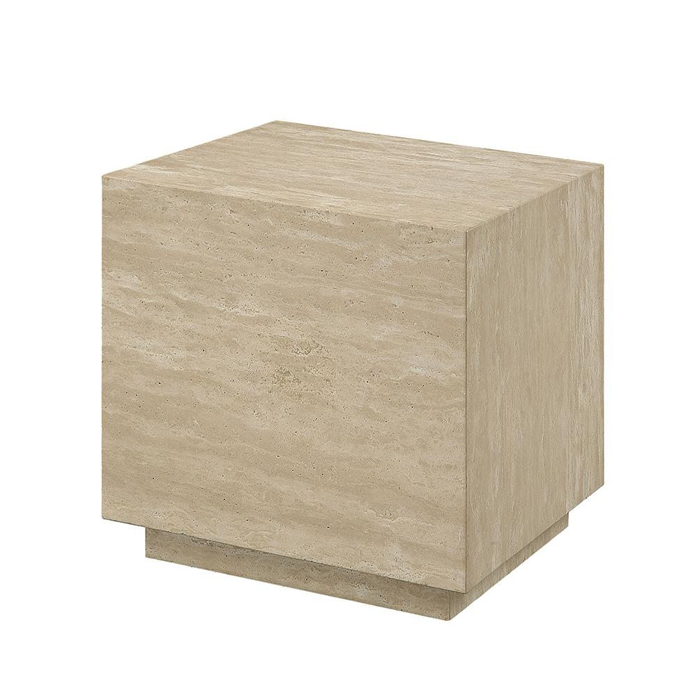 ACME Furniture - Deon End Table - Beige Travertine - LV04246 view 2