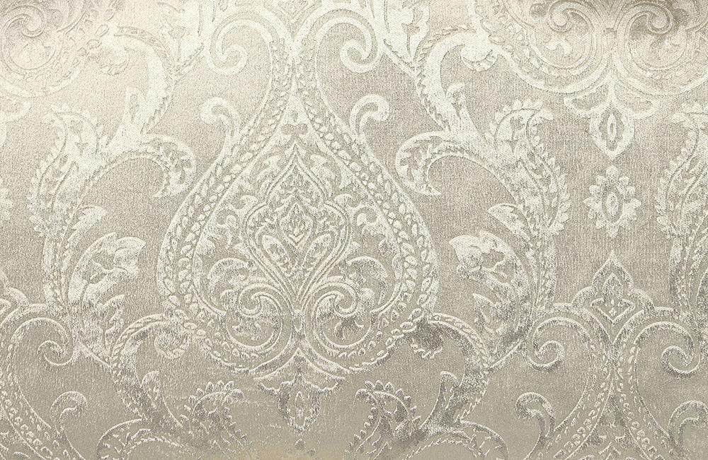 ACME Furniture - Desiderius Bench - Beige Fabric, Antique Gold & Hand Paint Brown - BD20007 view 6
