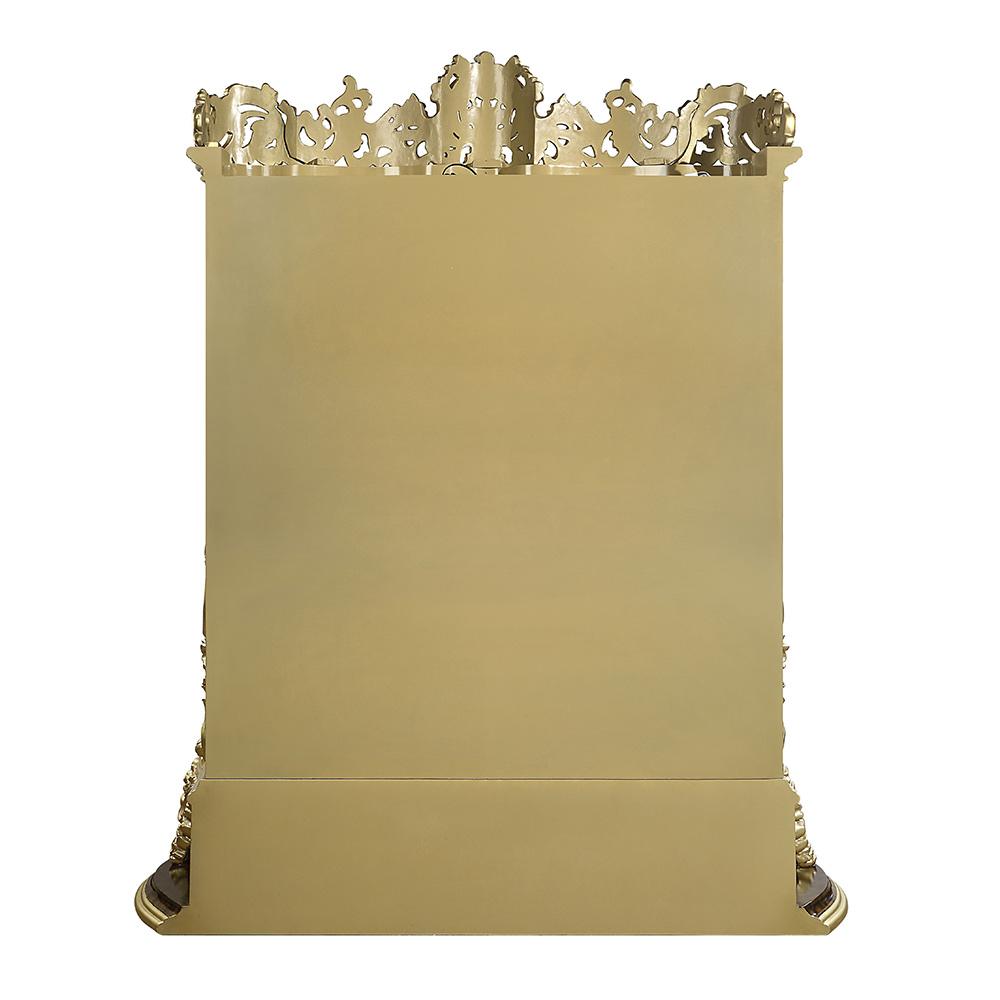 ACME Furniture - Desiderius Curio - Antique Gold & Hand Paint Brown - DN60003 veiw 6