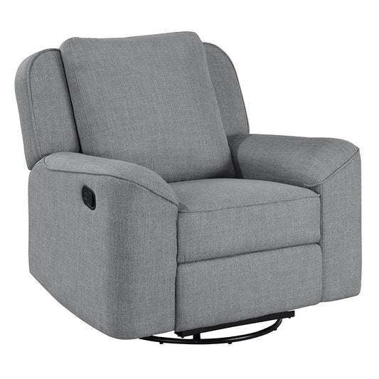 ACME Furniture - Destiny - Glider Recliner w/Swivel - Gray Linen - LV02535 view 1