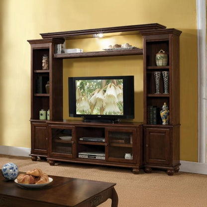ACME Furniture - Dita Entertainment Center - Walnut - 91105_KIT veiw 2