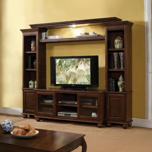 ACME Furniture - Dita Entertainment Center - Walnut - 91105_KIT veiw 2
