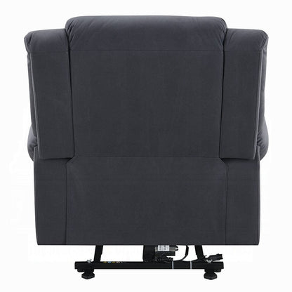 ACME Furniture - Domana Power Recliner w/Lift & Heating & Massage - Dark Blue Fabric - LV04274 view 4 